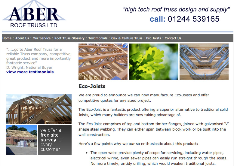 Aber Roof Truss