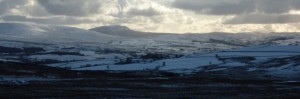 Denbigh Road in Snow