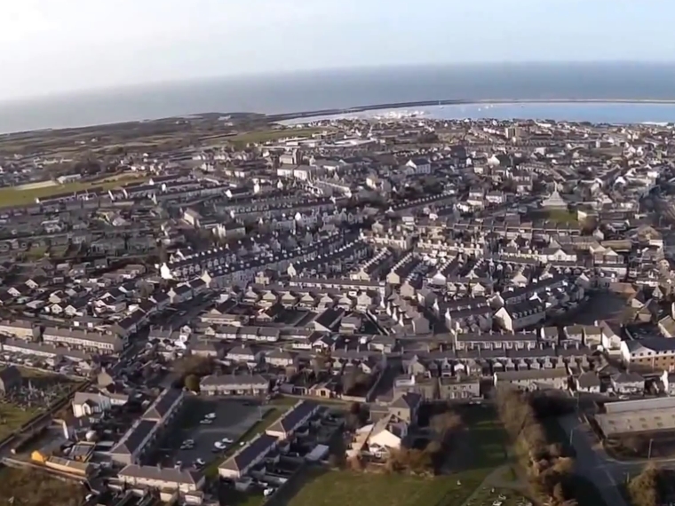 Drone over Holyhead