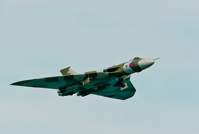 Vulcan Bomber Flies Over North Wales One Last Time
