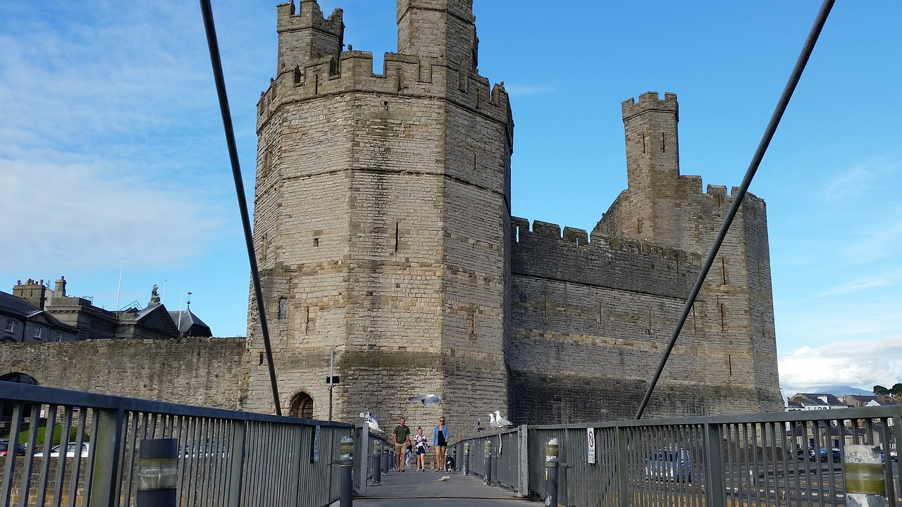 Caernarfon Castle, North Wales