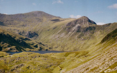 Mountains in Snowdonia: Carnedd Llywelyn