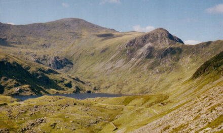 Mountains in Snowdonia: Carnedd Llywelyn