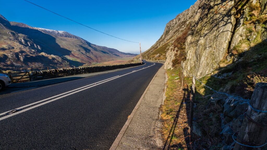 A5 Road North Wales, Nant Ffrancon